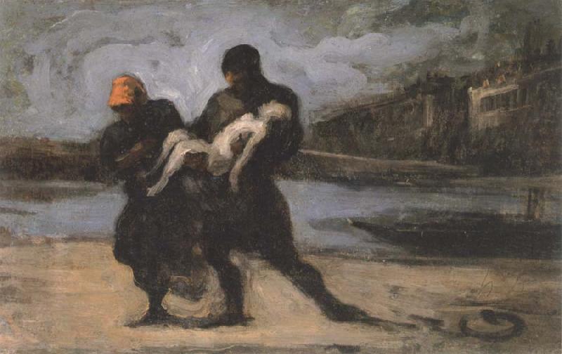 Honore Daumier the rescue
